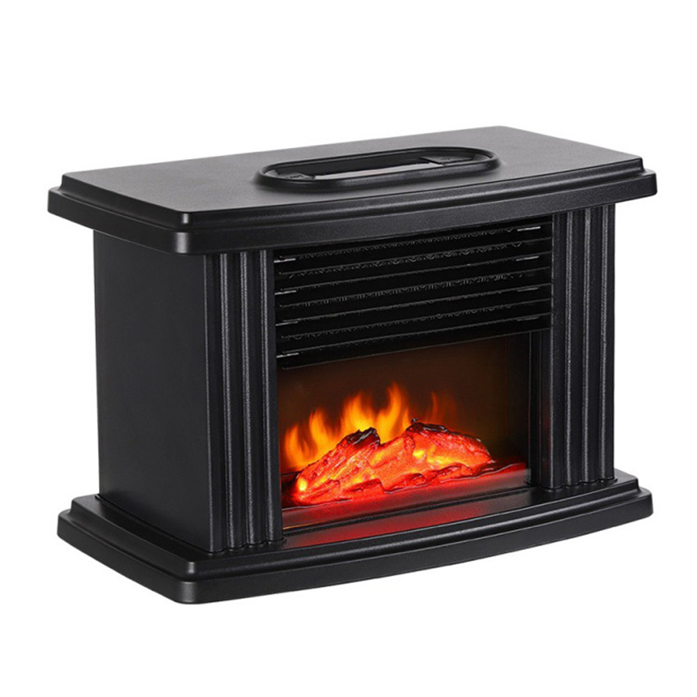 Mini Electric Fireplace Tabletop Portable Heater 1000W Fireplace Stove